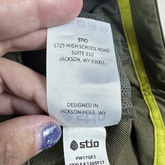 Stio Pants Womens Size 4 Green PINEDALE Technical Pants Softshell Stretch - Picture 14 of 16